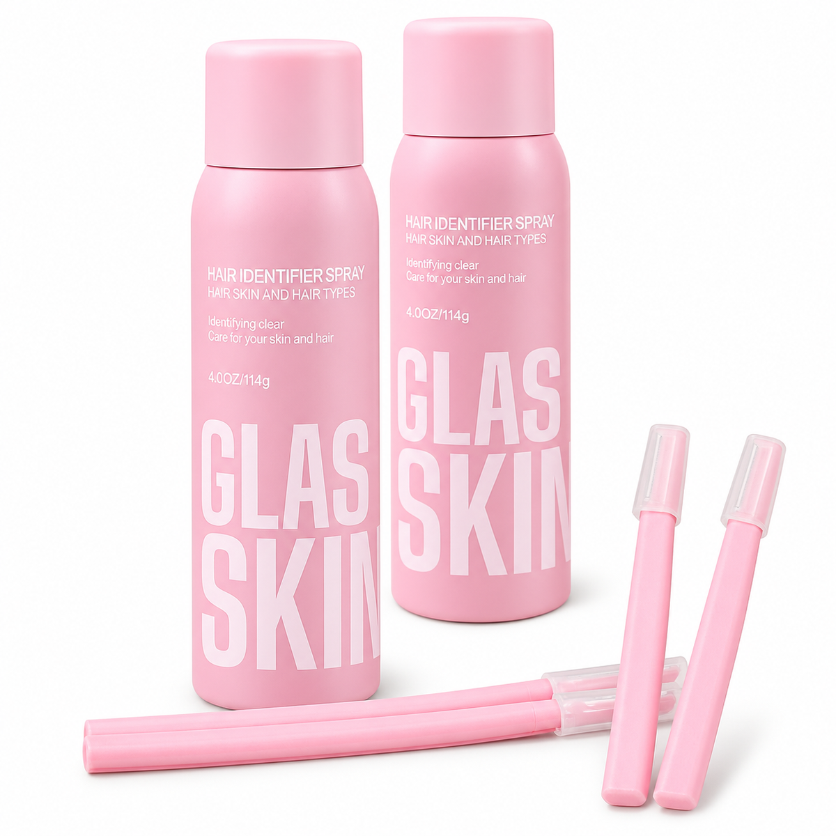 GlasSkin™ Hair Identifier Spray – Präzisions-Rasierspray für saubere & glatte Rasur (100 ml) - Less Goods