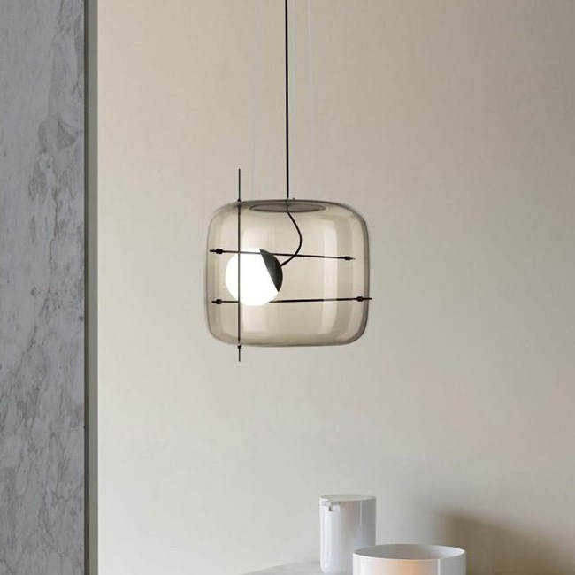 CognacLuxe™ Pendelleuchte – Stilvolle Glas-Hängelampe mit sanftem, diffusem Licht (G9 LED)