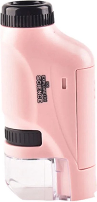 MiniScopeExplorer™ – Tragbares Mini-Mikroskop für Kinder | 60–120× Vergrößerung & LED-Licht