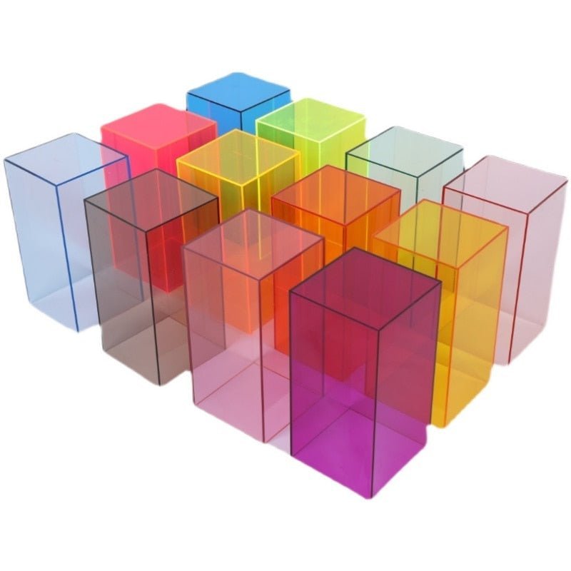PrismBox™ – Farbige Acryl Display- & Aufbewahrungsbox für stilvolle Organisation