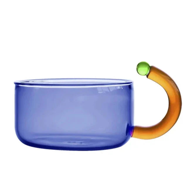 PrismGlass™ – Farbenfrohes Borosilikat-Teeset aus Glas