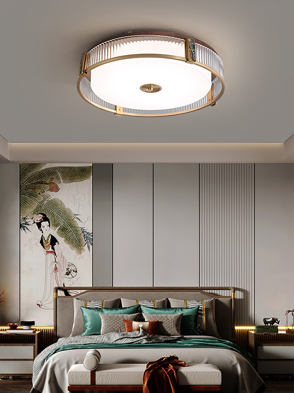AuraLuxe™ Randolph Deckenleuchte – Elegante LED-Deckenlampe mit diffuser Lichtverteilung
