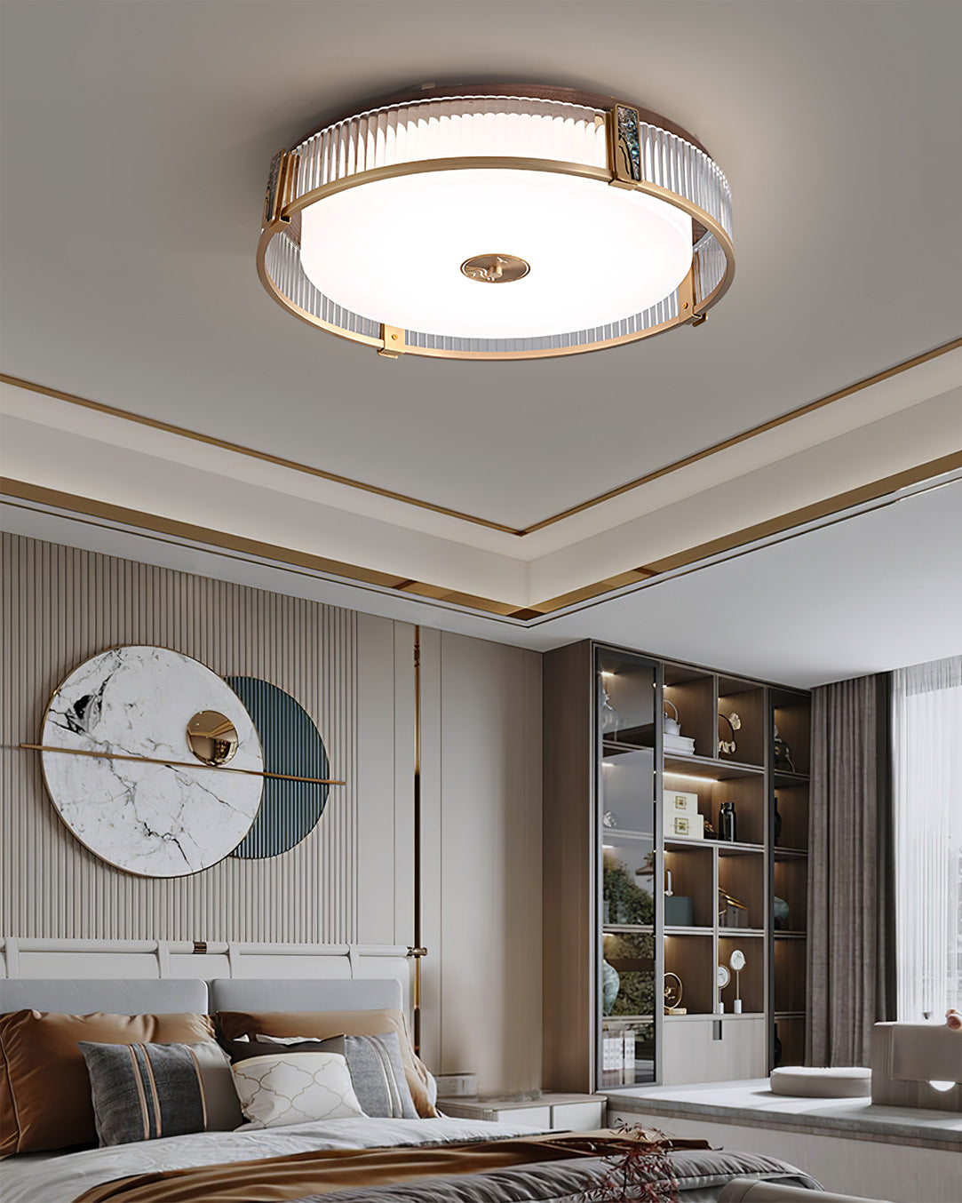 AuraLuxe™ Randolph Deckenleuchte – Elegante LED-Deckenlampe mit diffuser Lichtverteilung