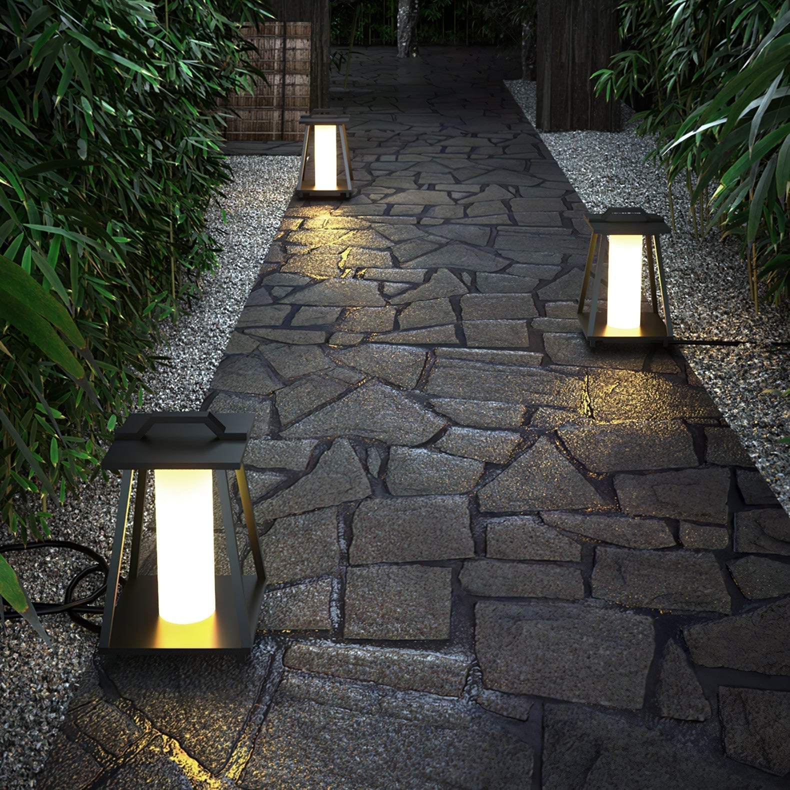 Roam™ Portable Outdoor Light – Tragbare LED Garten- & Terrassenleuchte aus Edelstahl