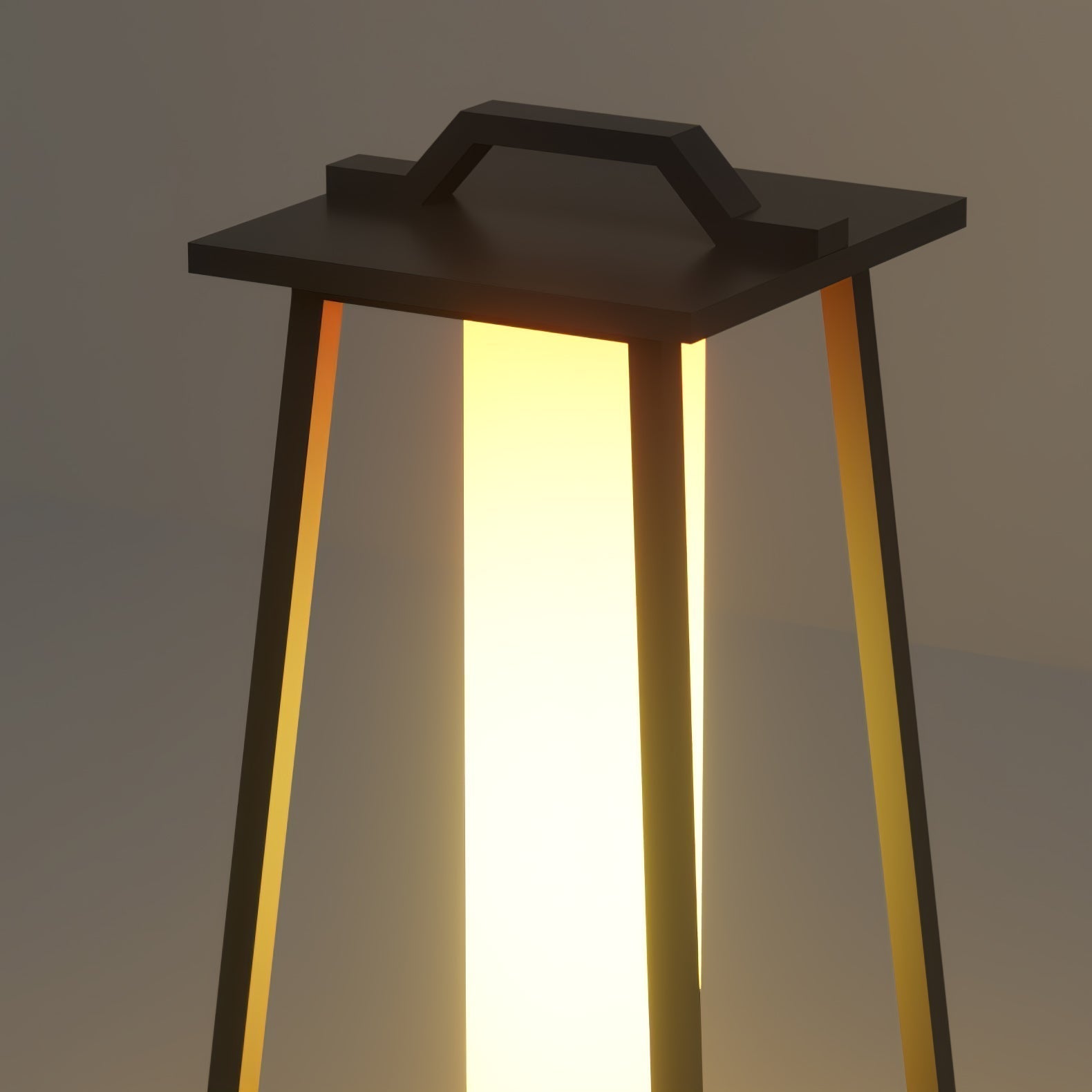 JourneyBeam™ Tragbare Outdoor-Leuchte – Wetterfeste Edelstahl-Gartenlampe mit LED