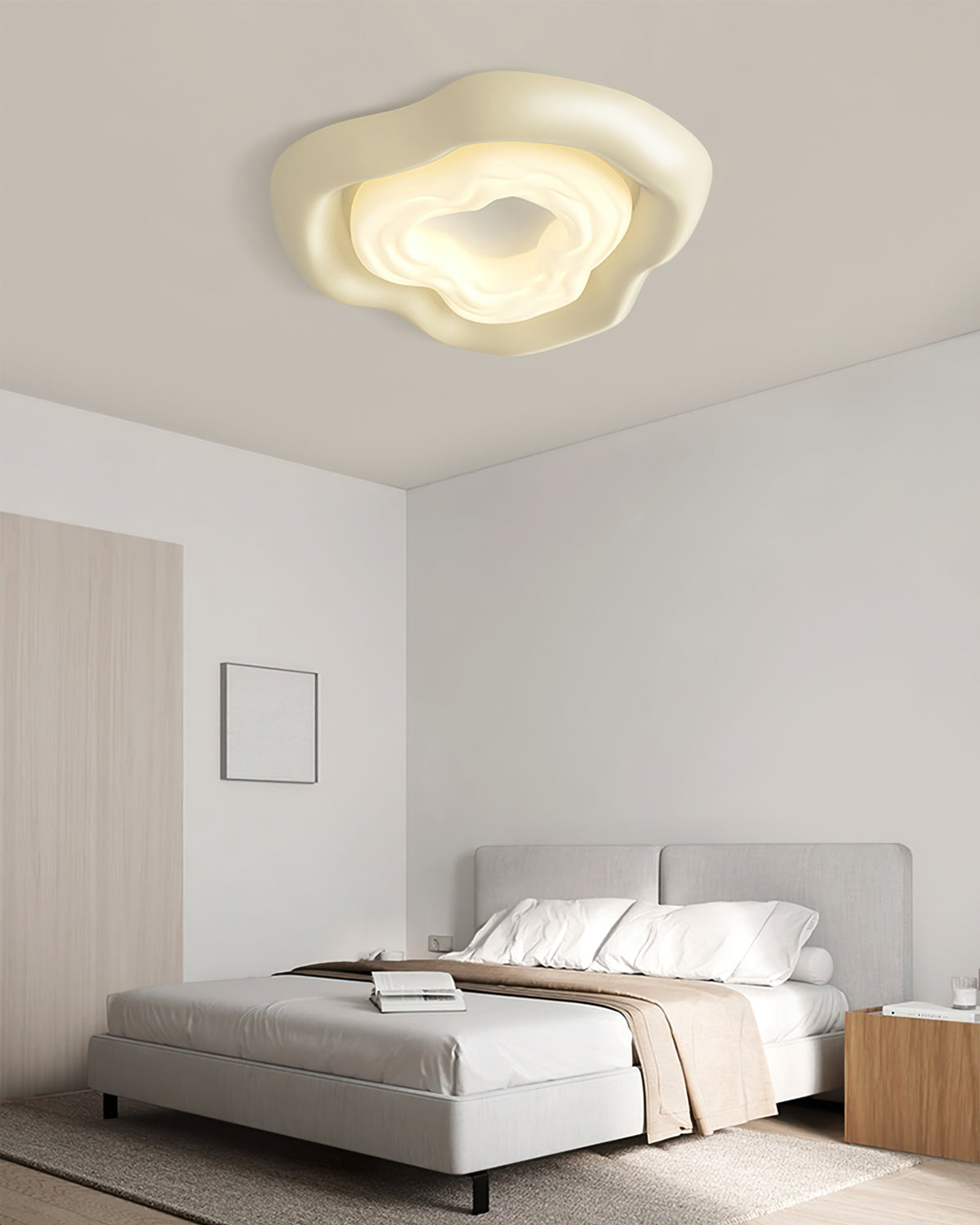 FloraLuxe™ Deckenleuchte – Elegante Rosen-Deckenlampe mit warmem LED-Licht