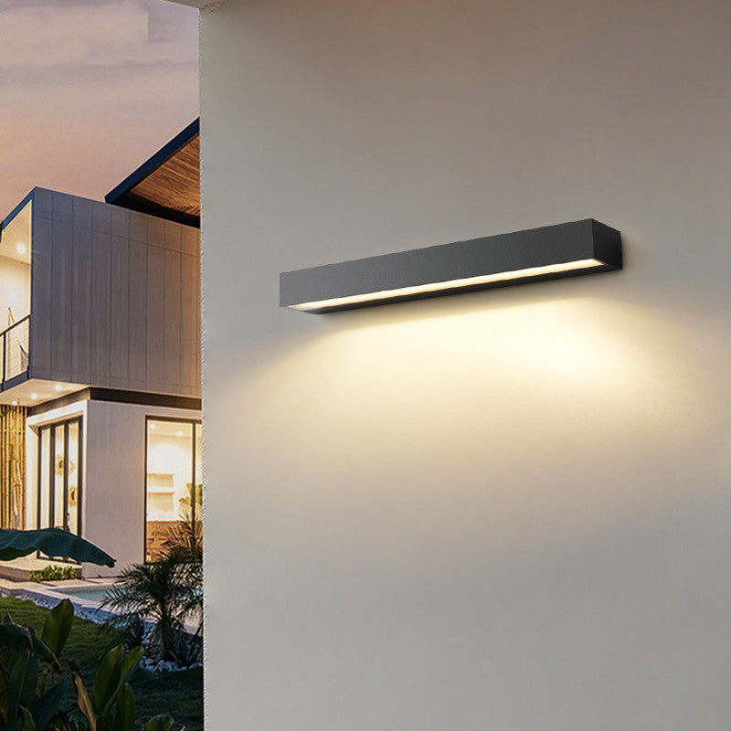 GardenLux™ Elegant Wall Lamp – Luxus LED-Außenwandleuchte mit Sensor für Garten & Hauswand