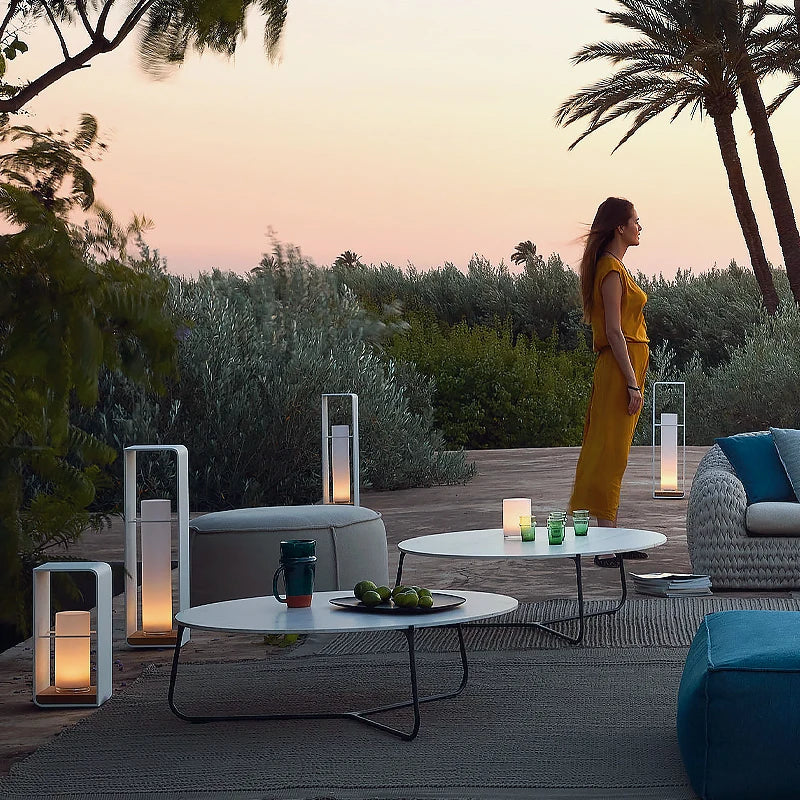 SteelGlow™ LED Gartenleuchte – Moderne Edelstahl-Außenleuchte für Garten & Terrasse