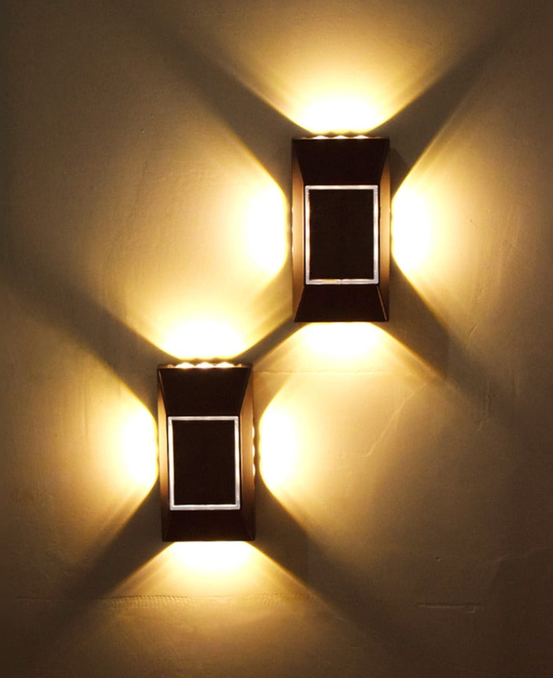 StepGlow™ Waterproof Stair Light – Solarbetriebene LED-Treppen- & Außenwandleuchte - Less Goods