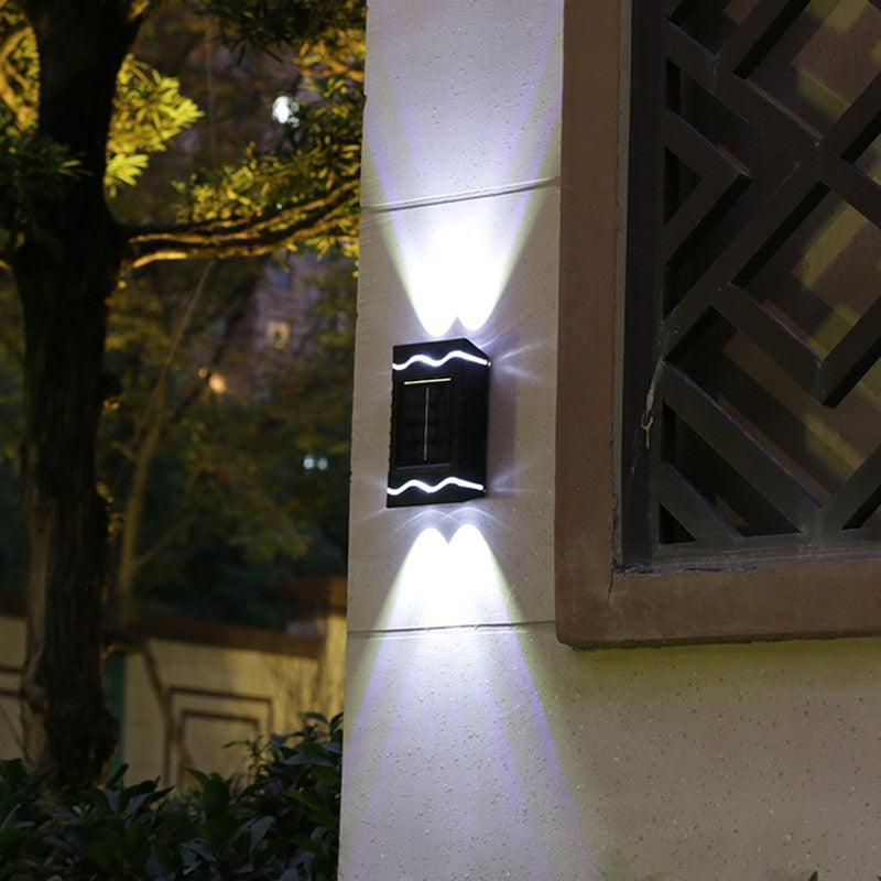 SolarMajesty™ Elegant Outdoor Solar Lamp – Elegante Solar-Außenleuchte mit Sensor