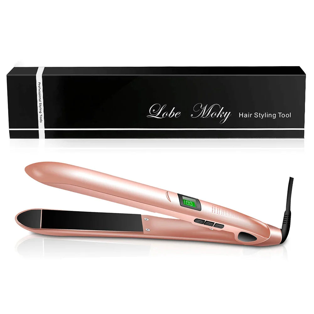 SmartWave™ – 2-in-1 Keramik-Haarstyler & Glätter mit LCD-Display | Glattes & welliges Haar ohne Frizz