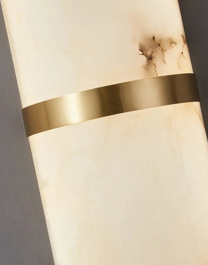 MarbleEdge | Skandinavische Wandleuchte mit Marmoroptik – Stilvolle Eleganz für dein Zuhause