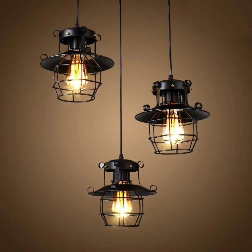 EraLumina™ Pendelleuchte – Industrielle Retro-Hängelampe im Vintage-Design (dimmbar)