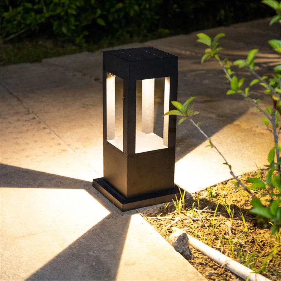 Nimbus Outdoor Lamp™ – Solarbetriebene Gartenleuchte IP65 mit warmweißem LED-Licht