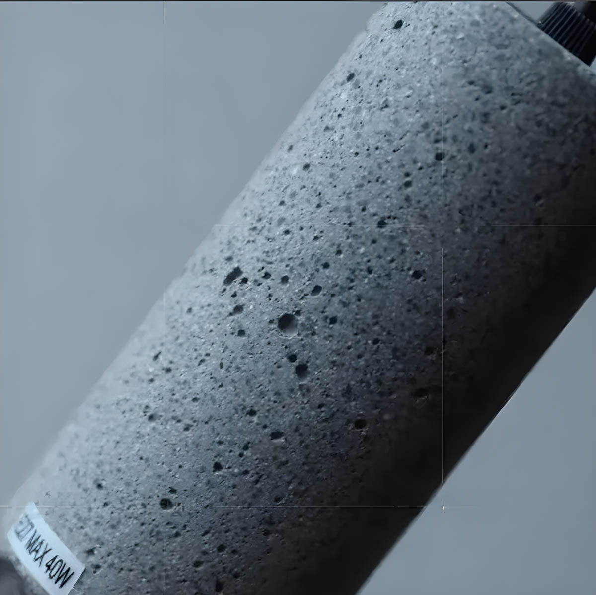 SteelLume™ Pendelleuchte – Industrielle Hängelampe aus Beton & Eisen (E27 LED, höhenverstellbar)