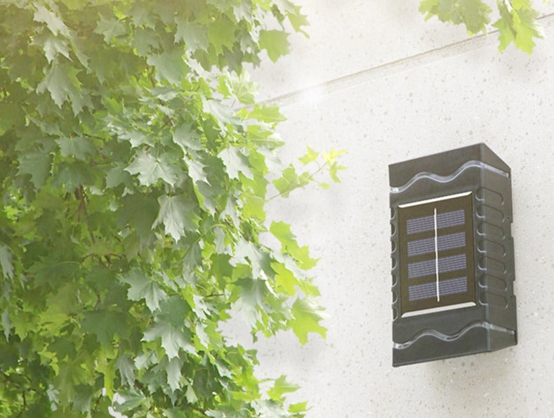 SolarMajesty™ Elegant Outdoor Solar Lamp – Elegante Solar-Außenleuchte mit Sensor