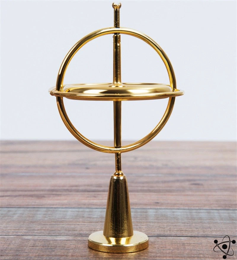 GyroSpin™ – Wissenschaftlicher Metall-Gyroskop | Physik erleben, Stress abbauen & fokussieren