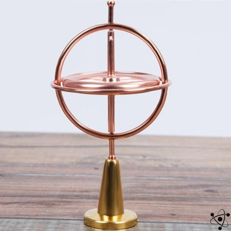 GyroSpin™ – Wissenschaftlicher Metall-Gyroskop | Physik erleben, Stress abbauen & fokussieren
