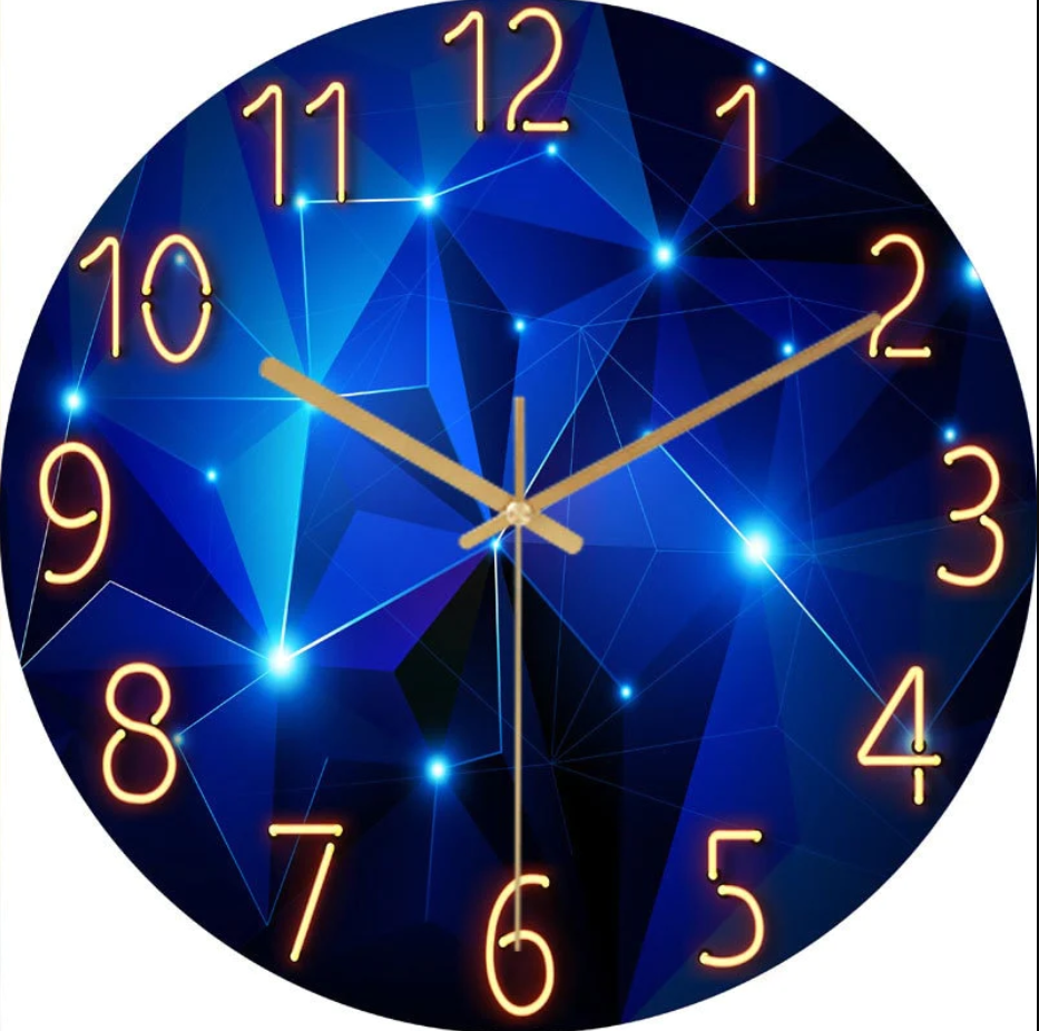 TimeCraft™ – Moderne Design-Wanduhr aus Holz mit geräuschlosem Uhrwerk