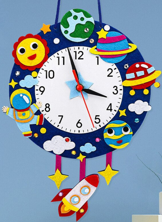 StellarTick™ – Leuchtende Sternenhimmel-Wanduhr mit magischem Kosmos-Design