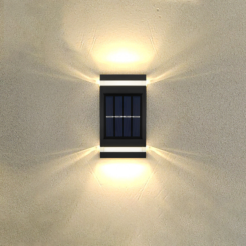 BloomRay™ Solar Wall Lamp – Elegante Solar-Außenwandleuchte mit Up-&-Down-Lichteffekt - Less Goods