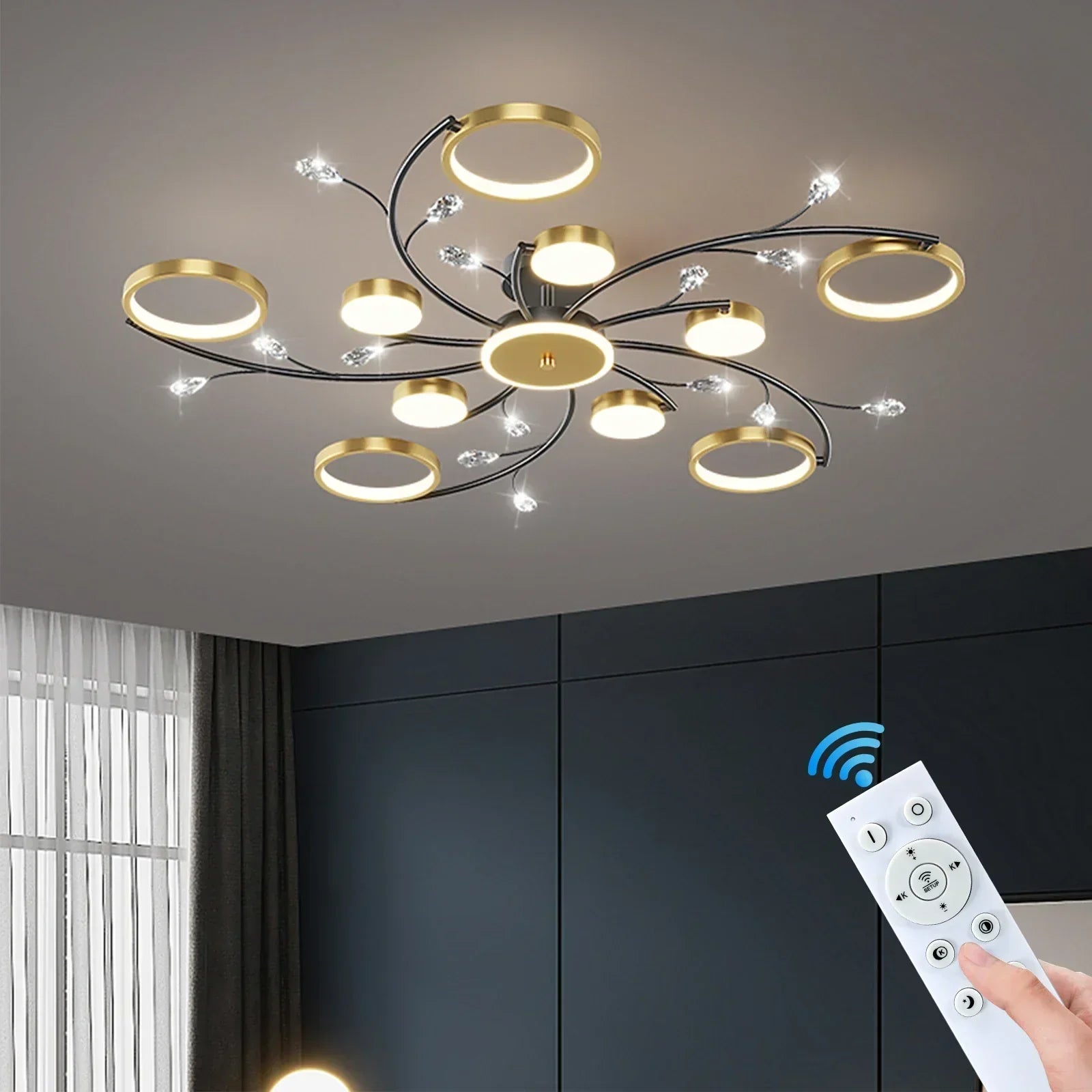 LumeDimm | LED Pendelleuchte mit Dimmfunktion – Elegantes Design & anpassbare Helligkeit