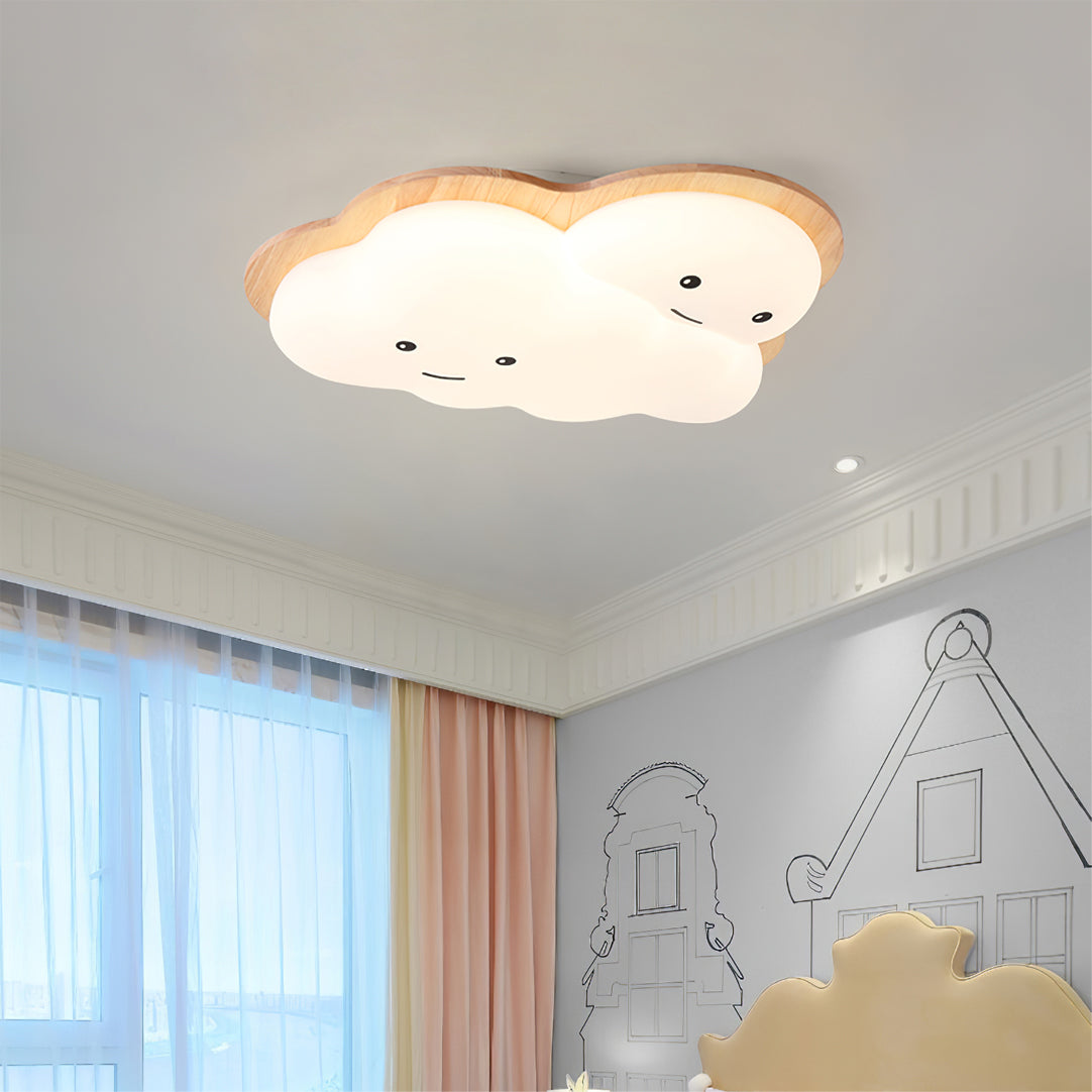 CloudRadiance™ Deckenleuchte – Verspielte LED-Kinderzimmerlampe mit Wolken-Design