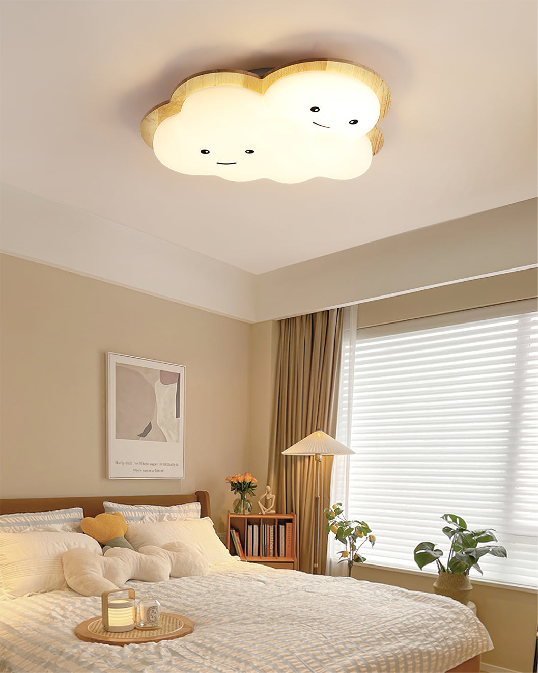 CloudRadiance™ Deckenleuchte – Verspielte LED-Kinderzimmerlampe mit Wolken-Design