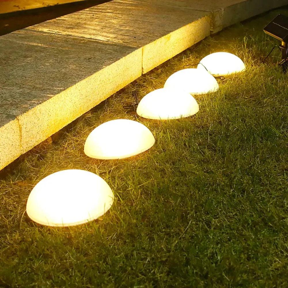 EcoGlow™ Half-Dome Solar Garden Light – Halbkugel-Solarleuchte für Garten & Wege - Less Goods