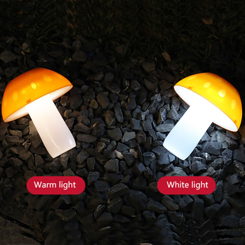 GlowShroom™ Solar-Gartenleuchte – Dekorative LED-Pilzlampe für Garten & Wege