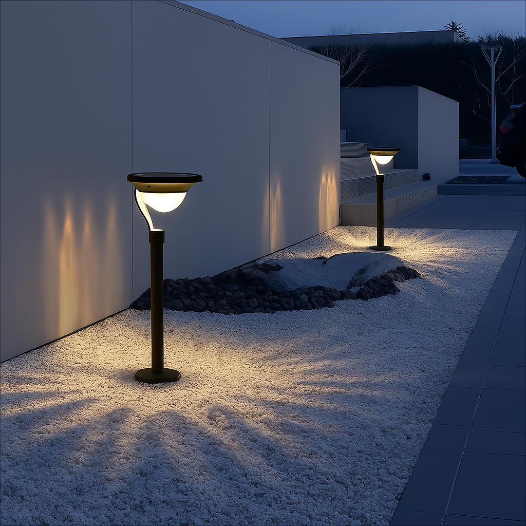 Eclipto™ Solar Path Lighting – Elegante Solar-Wegeleuchte für Garten & Einfahrt