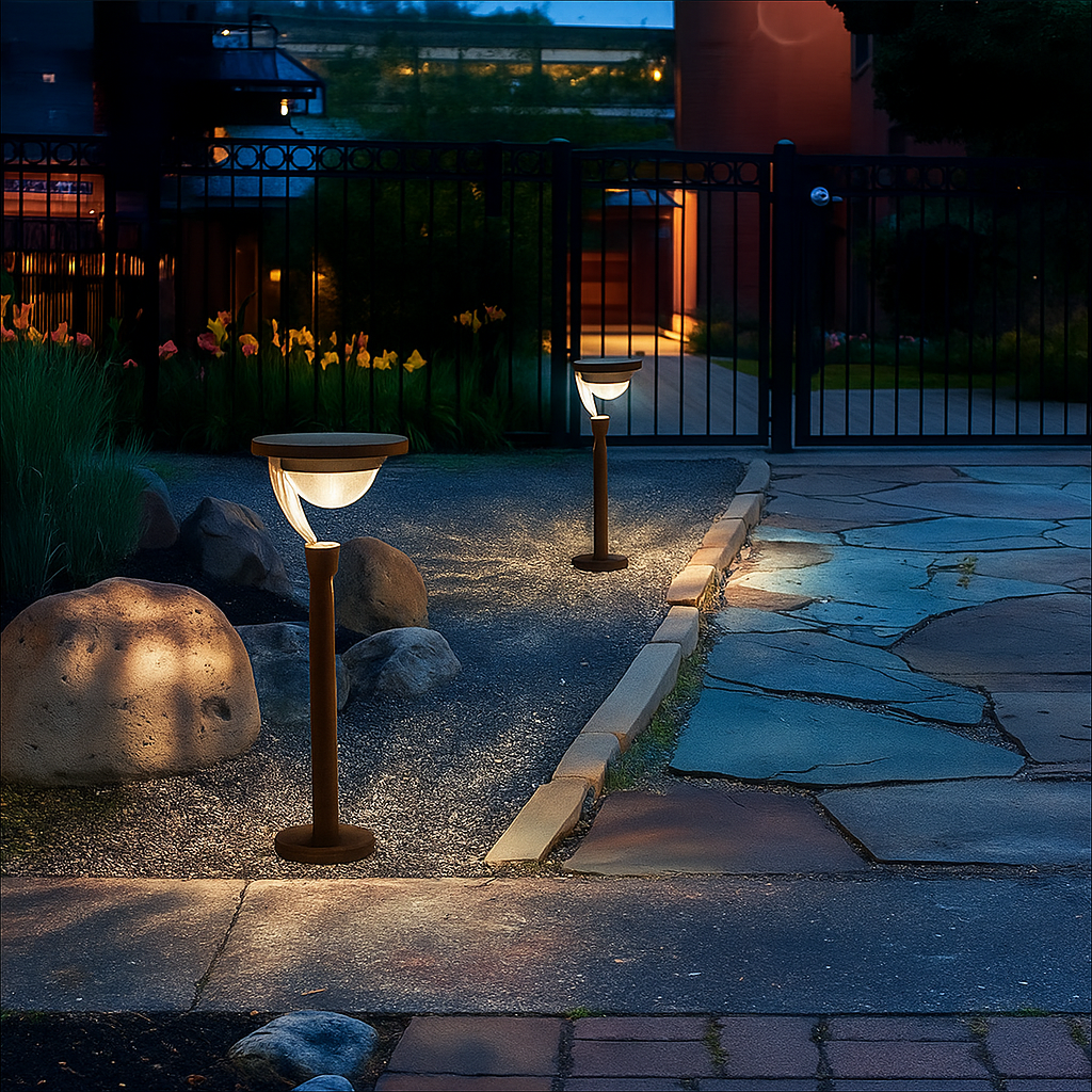 Eclipto™ Solar Path Lighting – Elegante Solar-Wegeleuchte für Garten & Einfahrt