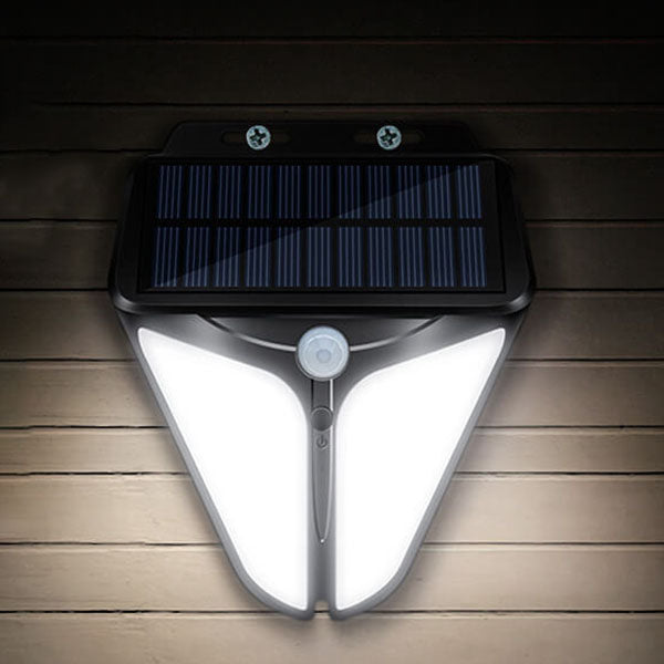 SolaraLight™ Solar Wandlampe – Moderne Außenleuchte mit Bewegungsmelder