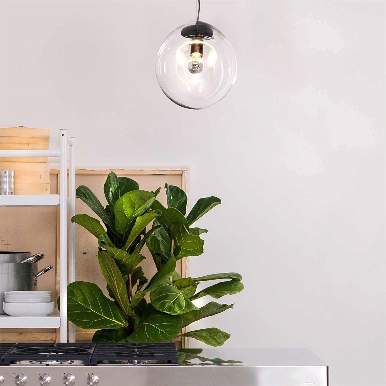 HydroBeam™ Pendelleuchte – Elegante Wassertropfen-Hängelampe aus Glas für moderne Wohnräume (E27)