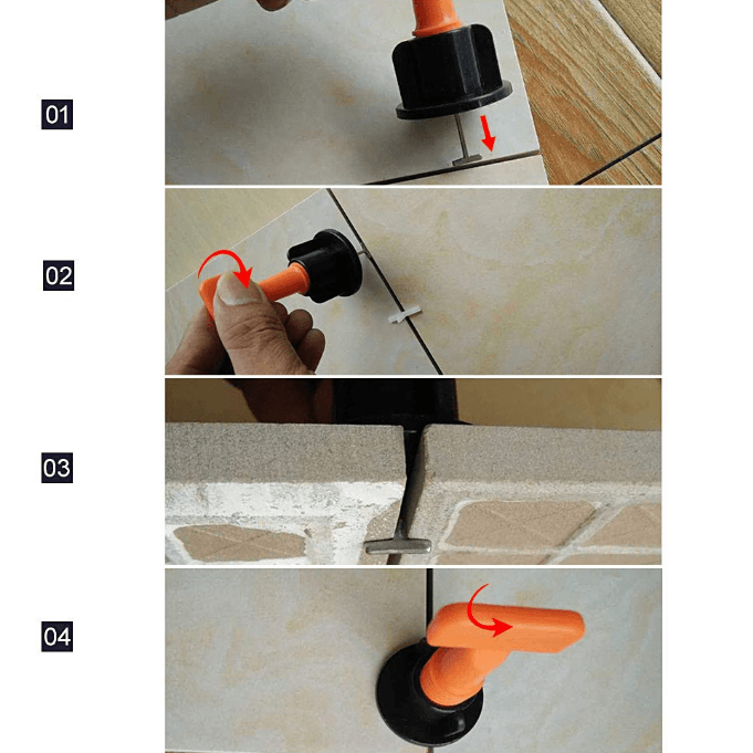 TileMaster Pro™ – Fliesen-Nivelliersystem für perfekte Ausrichtung & saubere Ergebnisse