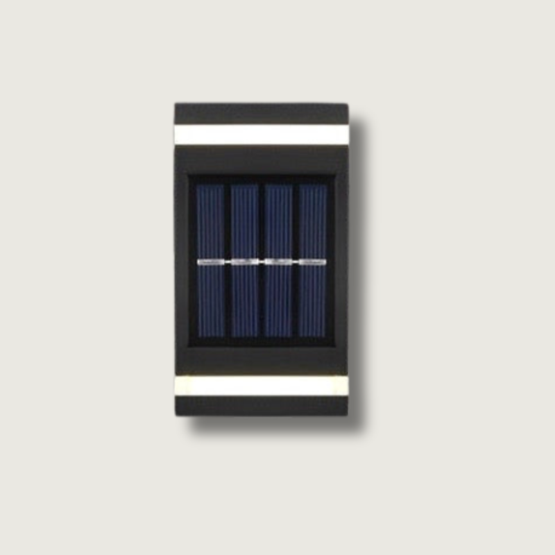 BloomRay™ Solar Wall Lamp – Elegante Solar-Außenwandleuchte mit Up-&-Down-Lichteffekt - Less Goods