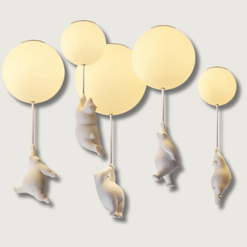 BearHaven™ Kinder-Deckenleuchte – Niedliche Bärenlampe fürs Kinderzimmer