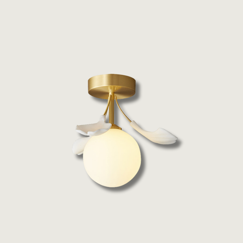 GingkoLuxe™ Deckenleuchte – Elegante Design-Deckenlampe im Gingko-Blatt-Stil (G9)