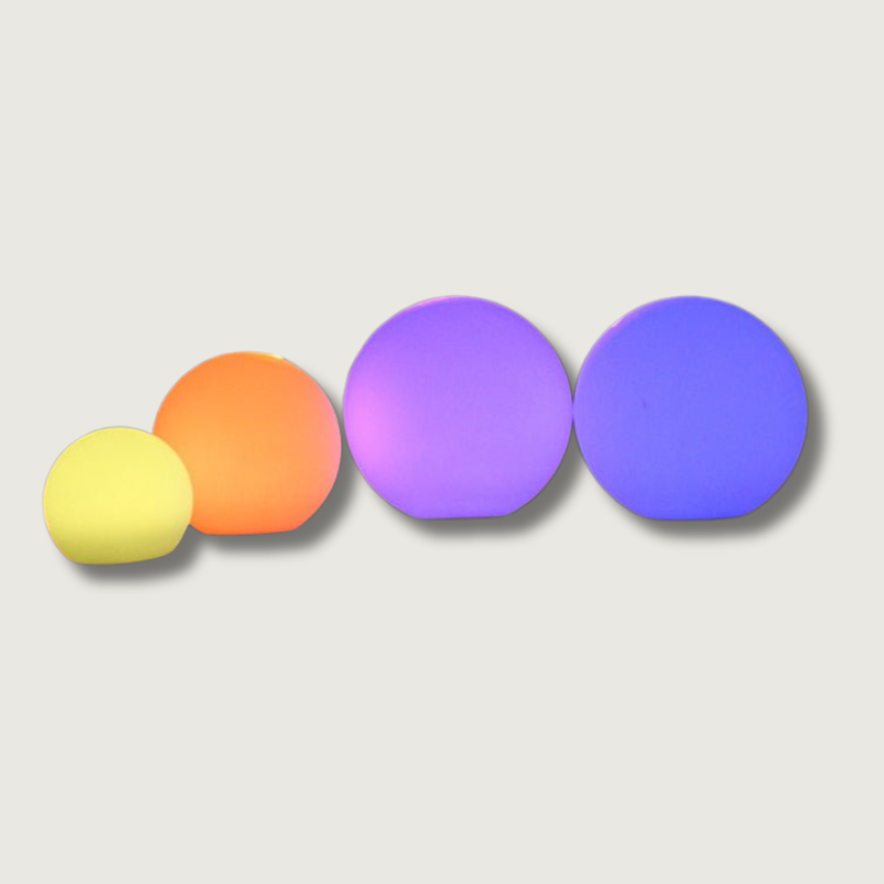 LushLite™ Portable LED Lamp – Wiederaufladbare RGB-Stimmungsleuchte für Garten, Events & Outdoor