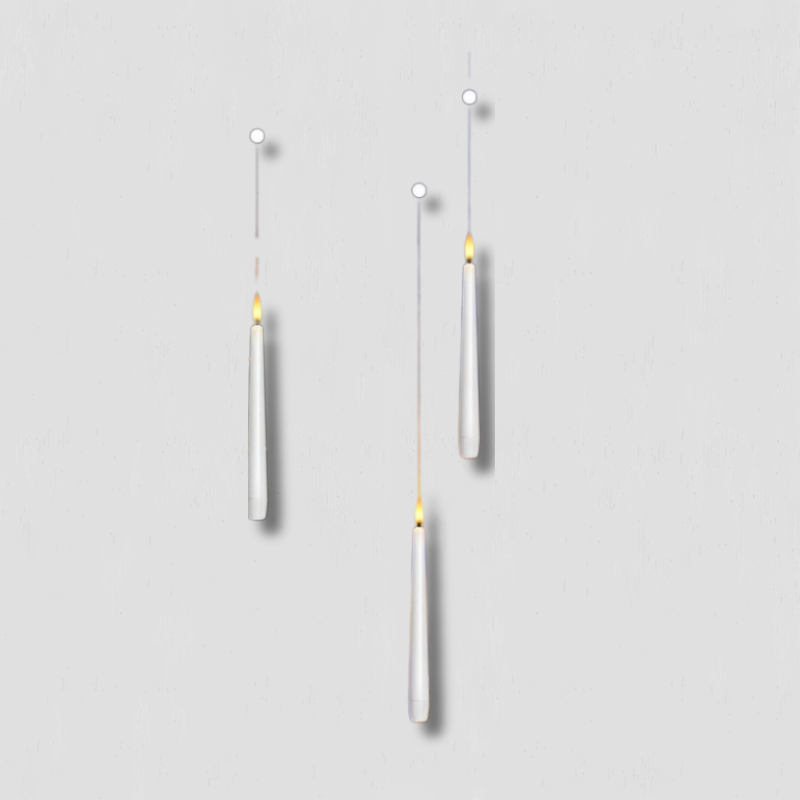 SereneLights™ LED Floating Candles – Schwebende LED-Kerzen mit Fernbedienung (12-teiliges Set)