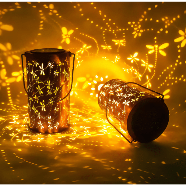 Dragonfly™ Solar Lantern – Solar-Gartenlaterne mit Libellen-Design & stimmungsvollem Licht