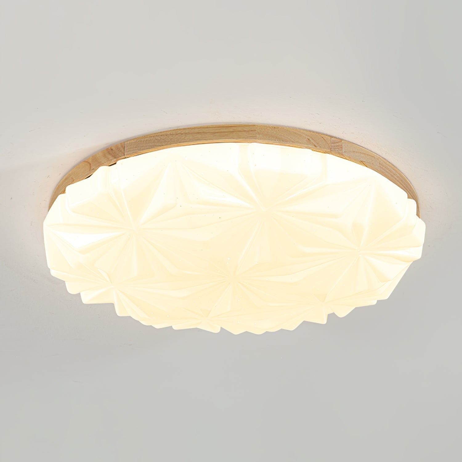 VennerAura™ Deckenleuchte – Natürliche LED-Deckenlampe mit Holzdesign für warme Wohnräume