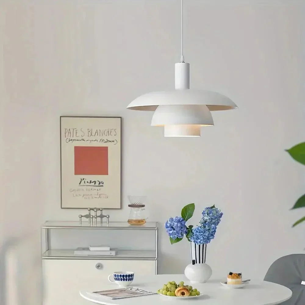 UmbraGlow | Elegante Skandinavische LED-Hängelampe – Modernes Design & Farbige LED-Varianten