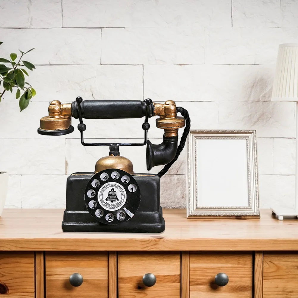 TimelessRing™ – Retro Telefon Deko | Antikes Vintage-Wohnaccessoire