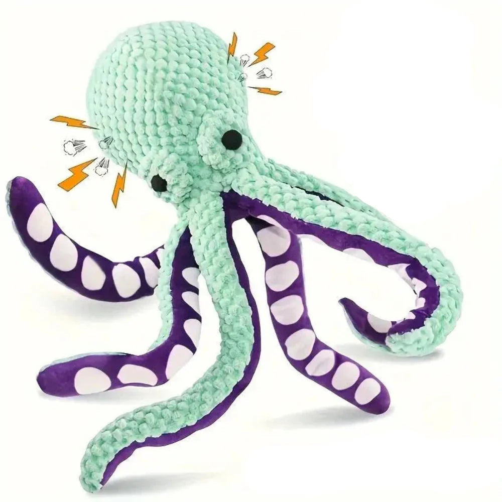 TuffPaw™ Robustes Plüsch Hundespielzeug – Kaubeständig, Quietschend & Langlebig für starke Kauer