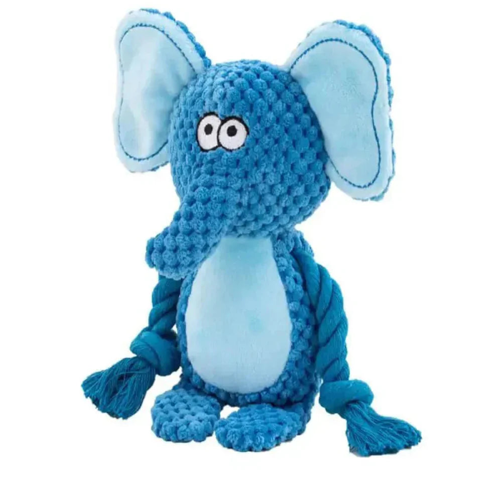 TuffPaw™ Robustes Plüsch Hundespielzeug – Kaubeständig, Quietschend & Langlebig für starke Kauer