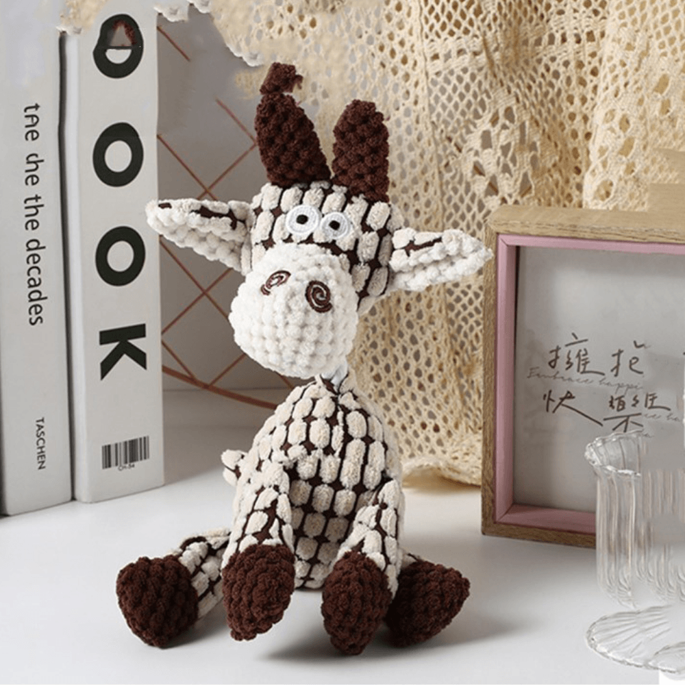 ChewTrek™ Robustes Plüsch Hundespielzeug – langlebig, kaustark & interaktiv | Für kleine & große Hunde