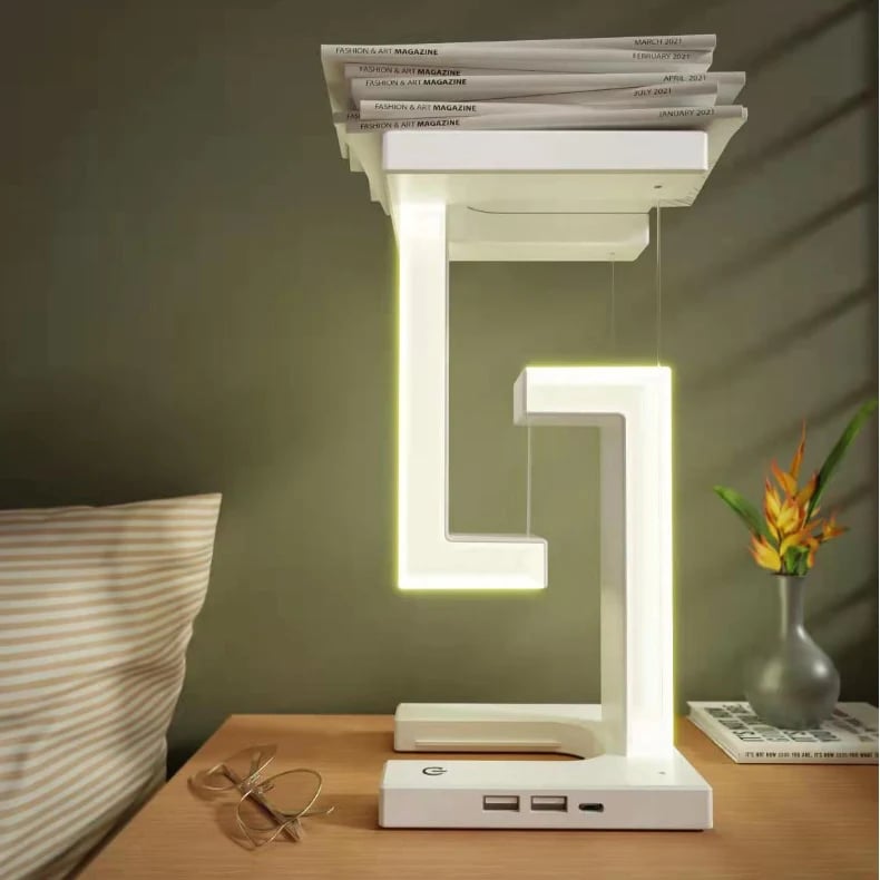 LumiCore™ Wireless Fast Charger – Kabelloses Schnellladegerät mit LED-Ambient-Licht