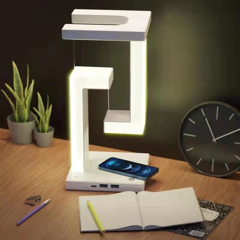 LumiCore™ Wireless Fast Charger – Kabelloses Schnellladegerät mit LED-Ambient-Licht