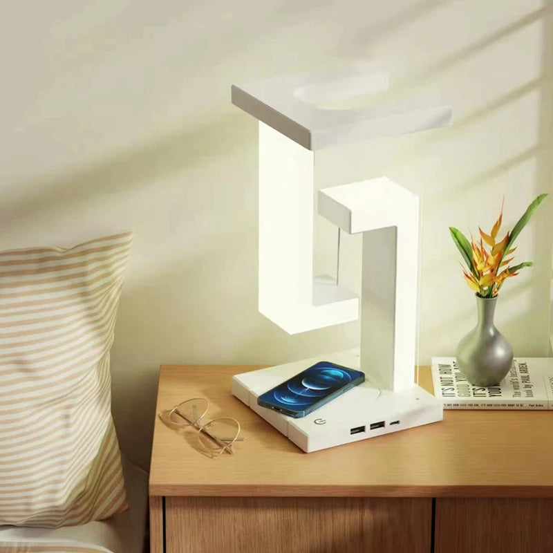 LumiCore™ Wireless Fast Charger – Kabelloses Schnellladegerät mit LED-Ambient-Licht